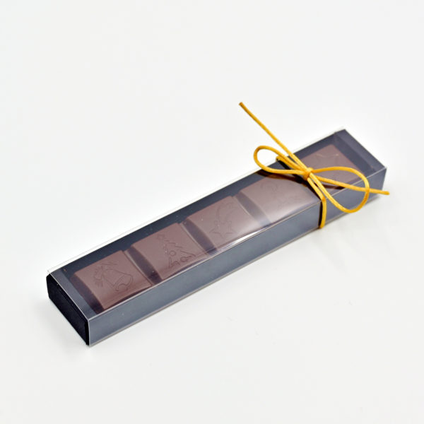Weihnachtsriegel, Dunkle Schokolade (38g) – Bild 2