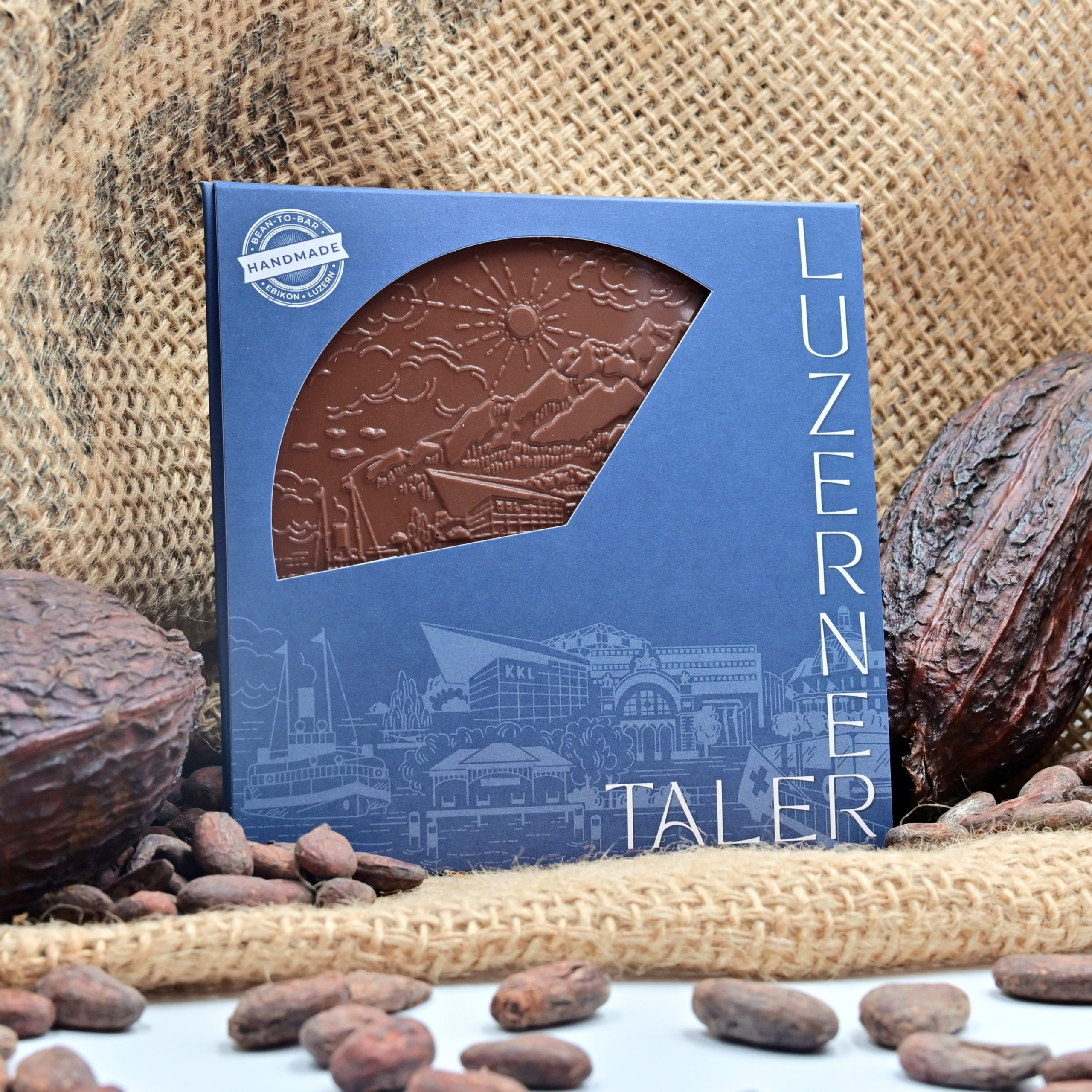 Luzerner Taler gross (145g) | Chani Schoggi Luzerner Taler gross (145g) – Bild 2