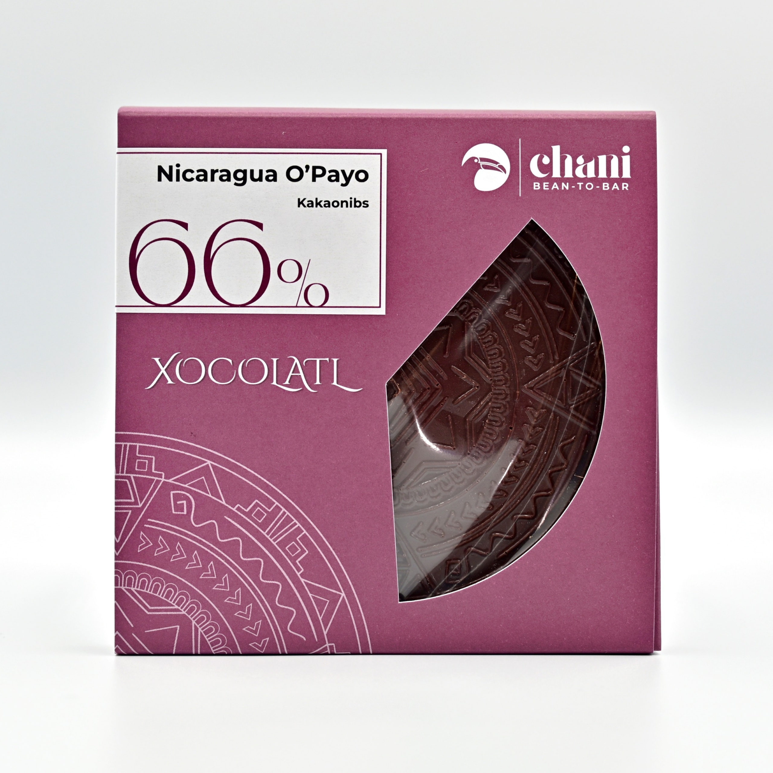 Nicaragua O'Payo Classico 66% mit Kakaonibs | Chani Schoggi Nicaragua O'Payo Classico 66% mit Kakaonibs – Bild 2